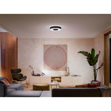 Philips White & Color Ambiance Infuse Lampada da Soffitto M, Luce LED Nero
