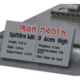 Revell Iron Maiden Spitfire MK.II Aces High - Brick System, Giochi di costruzione 