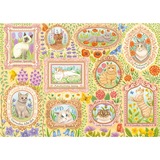 Schmidt Spiele Gatti nobili in splendore floreale, Puzzle 