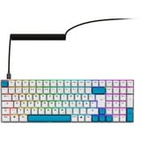 Sharkoon SKILLER SGK50 S2 PBT, Tastiera da gioco bianco