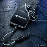Sharkoon Stealthbite IEM, Cuffie Nero