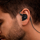 Sharkoon Stealthbite IEM, Cuffie Nero