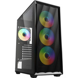 Sharkoon VK4 ARGB, Chassis Tower Nero
