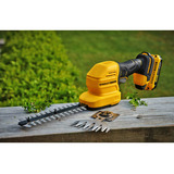 Stanley Forbice a batteria per erba/cespugli, 18 Volt, Rifilasiepi Nero/Giallo