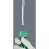 Wera Kraftform Kompakt 28 RA 1, Set di bit Nero/Verde
