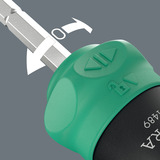Wera Kraftform Kompakt 28 RA 1, Set di bit Nero/Verde