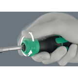 Wera Kraftform Kompakt 28 RA 1, Set di bit Nero/Verde