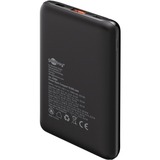 goobay Powerbank Compatto 10.000 mAh Nero