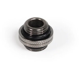 Alphacool Doppio nipplo staccabile ES G1/4 maschio a G1/4 maschio girevole, Connettore Nero
