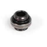 Alphacool Doppio nipplo staccabile ES G1/4 maschio a G1/4 maschio girevole, Connettore Nero