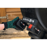 Bosch Akku-Häcksler UniversalShredder SOLO, 36 Volt 2x18V-25, Chopper verde/Nero