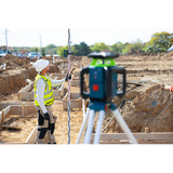 Bosch Rotationslaser GRL18V-3-31G con Akku ProCORE18V 4.0Ah in L-BOXX, Laser rotante verde