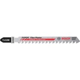 Bosch T 141 HM Lama per seghetto alternativo Carburo 2 pz, Lama per sega Lama per seghetto alternativo, Pannello in fibra di cemento, Plastica rinforzata con fibra di vetro, Cartongesso, Carburo, Nero, Rosso, Acciaio inox, 4,3 mm, 5 cm