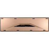 CHERRY DW 9100 SLIM tastiera Mouse incluso Universale RF senza fili + Bluetooth QWERTY Inglese US Nero, Set desktop Nero/Bronzo, Wireless, RF senza fili + Bluetooth, QWERTY, Nero, Mouse incluso