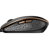CHERRY DW 9100 SLIM tastiera Mouse incluso Universale RF senza fili + Bluetooth QWERTY Inglese US Nero, Set desktop Nero/Bronzo, Wireless, RF senza fili + Bluetooth, QWERTY, Nero, Mouse incluso