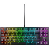 CHERRY K4V2 TKL tastiera Gaming USB QWERTZ Tedesco Nero, Tastiera da gioco Nero, Cablato, USB, Interruttore a chiave meccanica, QWERTZ, LED RGB, Nero