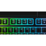 CHERRY K4V2 TKL tastiera Gaming USB QWERTZ Tedesco Nero, Tastiera da gioco Nero, Cablato, USB, Interruttore a chiave meccanica, QWERTZ, LED RGB, Nero