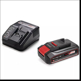 EINHELL Power X-Change Motosega a batteria GE-PS 18/15 Li Kit con borsa, 18 Volt, Potatore Nero/Rosso