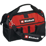 EINHELL Power X-Change Motosega a batteria GE-PS 18/15 Li Kit con borsa, 18 Volt, Potatore Nero/Rosso