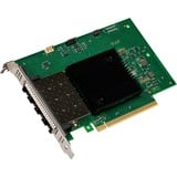 Intel® Ethernet Network Adapter E810-XXVDA4 Interno Fibra 25000 Mbit/s, Scheda di rete Interno, Cablato, PCI Express, Fibra, 25000 Mbit/s, Vendita al dettaglio