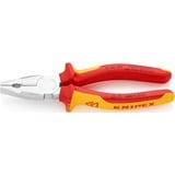 KNIPEX 01 06 190 pinza Pinze da elettricista, Pinze universali rosso/Giallo, Pinze da elettricista, Acciaio al cromo vanadio, Plastica, Rosso/Arancione, 19 cm, 320 g