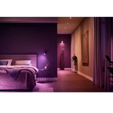 Philips Hue White & Color Ambiance Fugato Spot Singolo, Luce LED Nero, Philips Hue White and Color ambiance Faretto singolo Fugato, Bluetooth/Zigbee, Nero, LED, Metallo, Multi, 2000 K