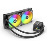 Sharkoon S50 ARGB, Raffreddamento ad acqua Nero