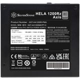 SilverStone HELA 1200Rz Axis, Alimentatore PC Nero