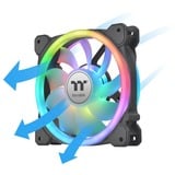 Thermaltake SWAFAN 12 RGB 120x120x25, Ventola Nero