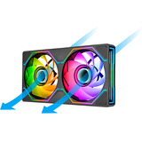 Thermaltake SWAFAN UNIFY 240, Ventola Nero
