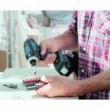 Wiha Set di punte BitBuddy TY-Bits 49mm, 7 pezzi, Set di bit Nero/Rosso