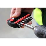 Wiha Set di punte BitBuddy TY-Bits 49mm, 7 pezzi, Set di bit Nero/Rosso