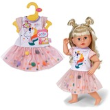 ZAPF Creation BABY born Tutu Dress Unicorn 43cm, Accessori della bambola BABY born Tutu Dress Unicorn 43cm, Vestito per bambola, 3 anno/i