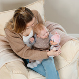 ZAPF Creation BABY born for babies Sweetie Mauve 30cm, Bambola grigio, Bambola bambina, Genere neutro, Bambino/Bambina, 300 mm, Multicolore