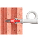 fischer EasyHook Anello DuoPower 8x40, Tassello bianco