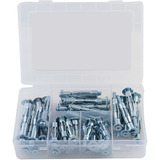 fischer Meister-Box tasselli metallici per cavità, Tassello argento