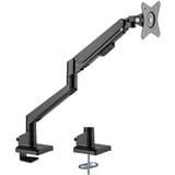 goobay Supporto singolo per monitor con molla a gas, Base per monitor Nero
