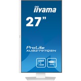 iiyama G-MASTER XUB2797QSN-W2 Monitor PC 68,6 cm (27") 2560 x 1440 Pixel Quad HD LED Bianco, Monitor LED bianco (matto), 68,6 cm (27"), 2560 x 1440 Pixel, Quad HD, LED, 1 ms, Bianco