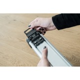Brennenstuhl Multipresa Premium Alu-Line 4 vie, Ciabatta Nero/alluminio