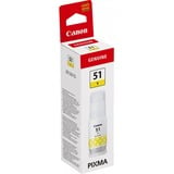 Canon GI-51Y, Resa elevata, Flacone d'inchiostro, Giallo Resa elevata, Flacone d'inchiostro, Giallo, Originale, Giallo, Canon, PIXMA G1520, G2520, G2560, G3520, G3560, 7700 pagine, Ad inchiostro