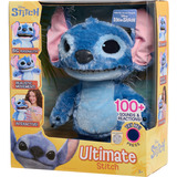 Just Play Disney Stitch - Ultimate Stitch, Peluche animali Personaggio, 3 anno/i, Interattivo, Sonoro, Stilo AA, Batterie incluse
