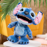 Just Play Disney Stitch - Ultimate Stitch, Peluche animali Personaggio, 3 anno/i, Interattivo, Sonoro, Stilo AA, Batterie incluse