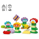 LEGO DUPLO 10444 Giardino e Fiori Creativi, Giochi Educativi per l'Apprendimento dei Numeri Bambini 2+ con Animali Giocattolo, Giochi di costruzione Giochi Educativi per l'Apprendimento dei Numeri Bambini 2+ con Animali Giocattolo, Set da costruzione, 2 anno/i, Plastica, 45 pz, 652 g