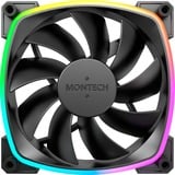 Montech AX120 PWM 120x120x25, Ventola Nero