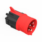 NRGkick Adattatore spina 32A - 5 poli, max. 22kW Nero/Rosso