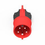 NRGkick Adattatore spina 32A - 5 poli, max. 22kW Nero/Rosso
