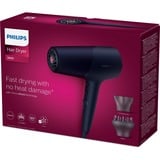 Philips Serie 5000 5000 Series BHD510/00 Asciugacapelli blu scuro, dC, Blu marino, Anello di sospensione, 1,8 m, 2300 W, 220-240 V