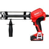 fischer Dispositivo di spremitura a batteria FIS DB S Pro, 18Volt, Pistola per silicone rosso/Nero