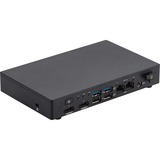 ASUS NUC 13 Rugged BNUC13BRKP200B02I Nero N50, Barebone Nero, Mini PC barebone, DDR5-SDRAM, Collegamento ethernet LAN, Wi-Fi 6E (802.11ax), 65 W