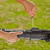 BLACK+DECKER BEBLV290 spazza foglie 2900 W 390 km/h, Soffiafoglie / Soffiante Nero/Orange, Soffiatore portatile, 390 km/h, 55 L, 16:1, Nero, Arancione, 102,5 dB